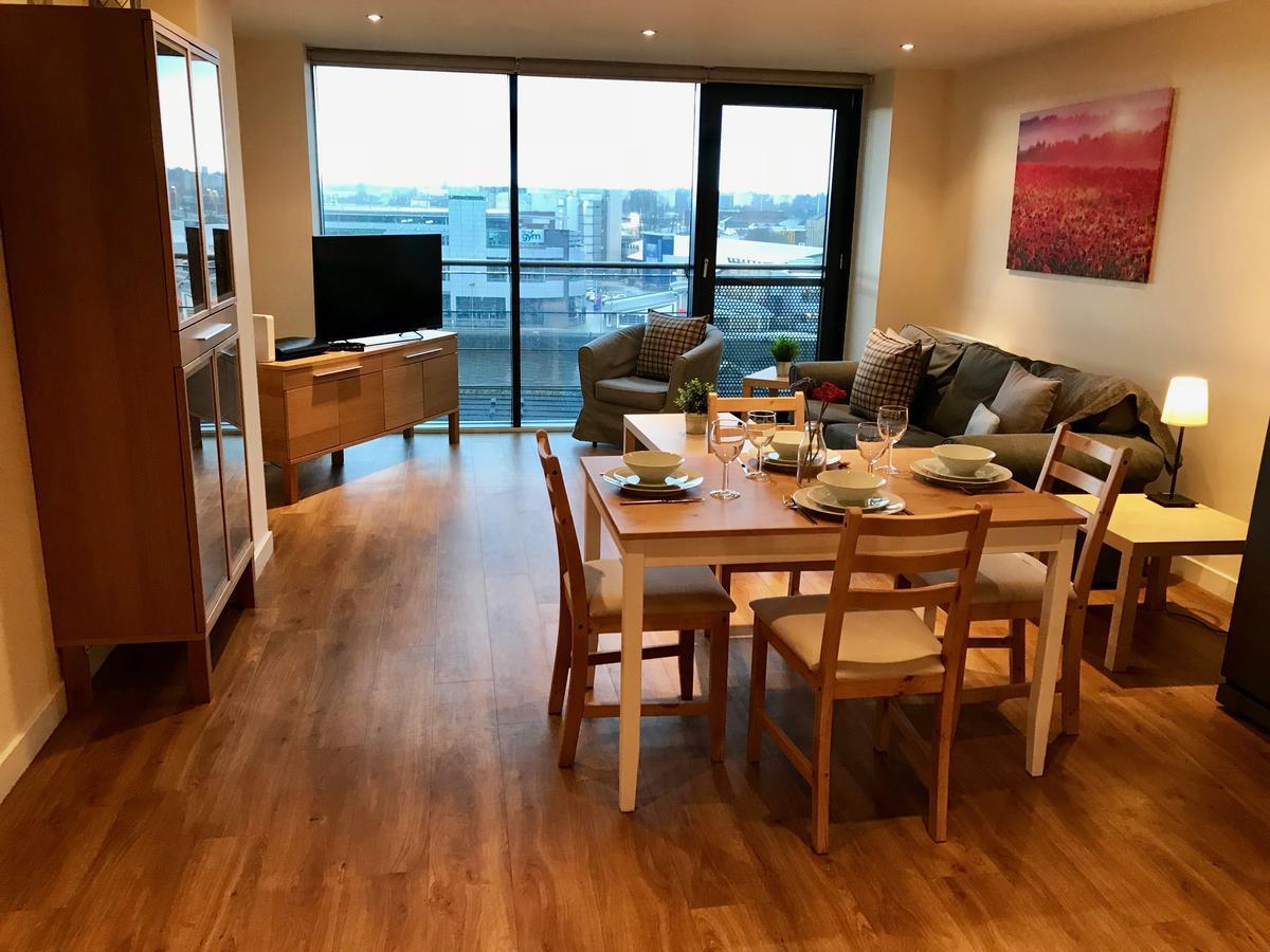 The Heights - River And City View Apartment Glasgow Exterior foto